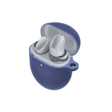 Anti-slip Sleeve for PocoBuds Pro Headphone Housing Washable Cover Anti-scratch Deep blue