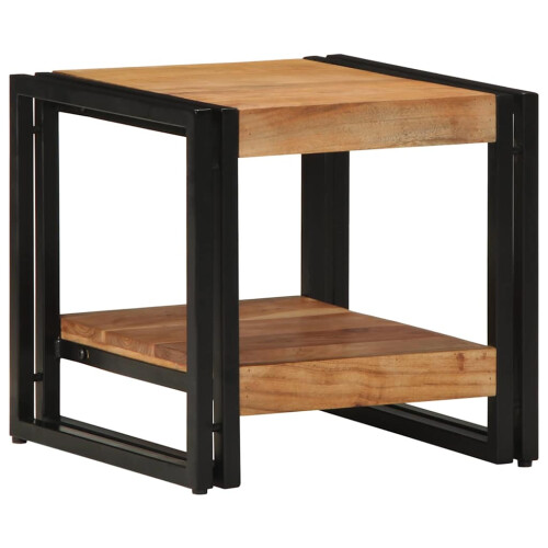 VidaXL vidaXL Coffee Table Brown 40 x 40 x 38 cm Solid Acacia Wood 1