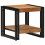 VidaXL vidaXL Coffee Table Brown 40 x 40 x 38 cm Solid Acacia Wood 3