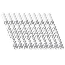 Liquid Silver Touch-Up Pen for Wheel Lines, Appliance Chips and Scratches 10