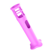 Flexible Silicone Skin Shockproof Microphone Cover for Microphone Wireless Mic Pink