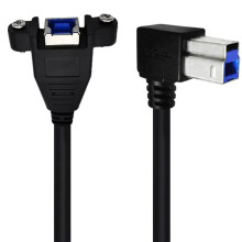 USB 3.0 Cable 90 Degree Angled USB 3.0 Printers Cable for Scanner Printers up