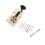 Hand Pin Tool Set with Guided Positioning for Jewelry and Model Work White 1