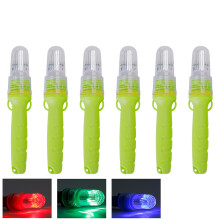 Battery Powered LED Signal Light Set for Fishing Gear Visibility Three flashes of red
