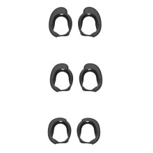 For Earbuds II/Ultra Dustproof Eartips Cushion Cover Headphone Anti-Slip Sleeve Black