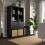 IKEA KALLAX 8 Cube Shelving Unit with Doors 77x147 1