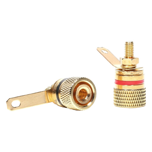 Durability Speaker Terminals Binding Posts Press Type Connection For Easy Wiring 9