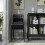 IKEA SANDSBERG Dining Chair-Black 3