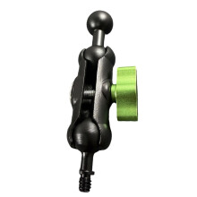 Aluminum Motorcycle Mount Arm with 1/4-20Inch Thread 17Mm Ball Daily Use Green Color