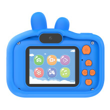 H9S Child Digital Camera Toy Support Photo 4000x3000 Pixels & Video 1080P/720P Blue