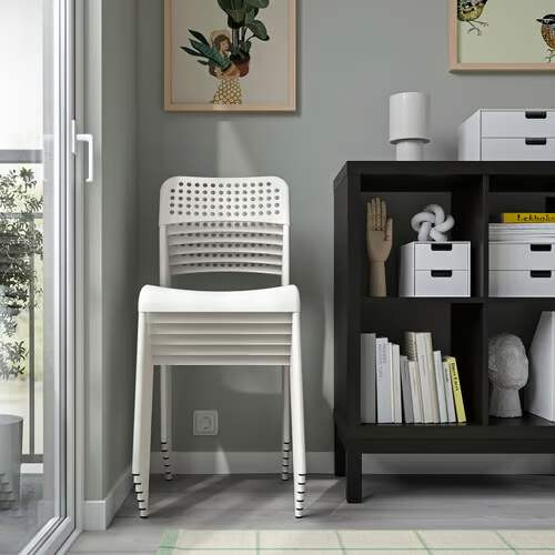 IKEA SANDSBERG Dining Chair-White 2