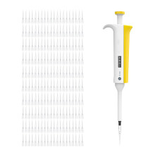 Ergonomic Handle ABS Manual Pipette With Adjustable Liquid Measurement y20 to 200ul