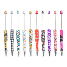 Ballpoint Pen Bead Pen Plastic Beadable Pen Beaded Ballpoint Pen Office B color series