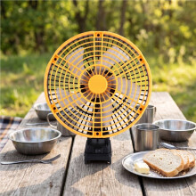 Camping Fan Outdoor Fishing Wireless Desktop Portable Fan Strong Wind Fan for 18V BatteryPin