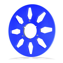 10inch Tape Reel Open Roll Cassettes 8 Holes Open Disc Recorders Blue