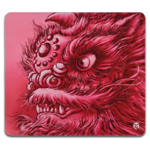 UnusualWaySports Gaming Mouse Pad with Net Rough Base Mouse Mats for Students Pink