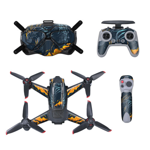 Multicolor Optional Drone Protective Sticker Expansion Accessories for Shoting 4