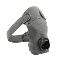 Triple Method Shoulder Massager, with Heat Compression & Vibration, Triple Therapy Shoulder Massager for Shoulder Pain