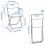 IKEA GUNDE Folding Chair-Black 4