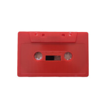 Standard Cassette Blank Tape Player Empty Tape 45/90 Minutes for Speech Music 45 red
