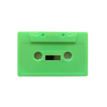 Cassette Blank Tape Player for Recording Speeches and Music 45/90 90 fluorescent green