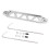 Effective Battery Fixation set Convenient Battery Fastener Set  Tie Down set Silver 1