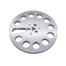 7" x 1/4" Empty Tape Roll Takeup- Reel to Reel Small Hub- Tape Roller Aluminum- Silver