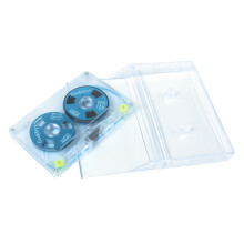 40Minutes Blank Cassettes Tape Sturdy Empty Magnetic Tape for Music Record Blue