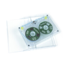 Empty Tape Reel Aluminum Alloy Roll Cassettes Tape Three Holes for Disc Machine Green