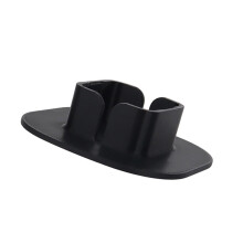 Storage Camera Stand with Wide Base Support and Center Slot Use Compact Build Black Color