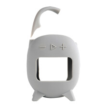 Full Cover Thickened Protective Case Cover for Clip 5 Speaker Sleeve Grey