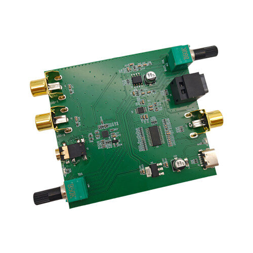 Fiber Input Sound Board with Output Pair for Media Device Use