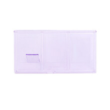 3Inch Instant Camera Frame Three Grid Style Photo Storage Display Platform Purple