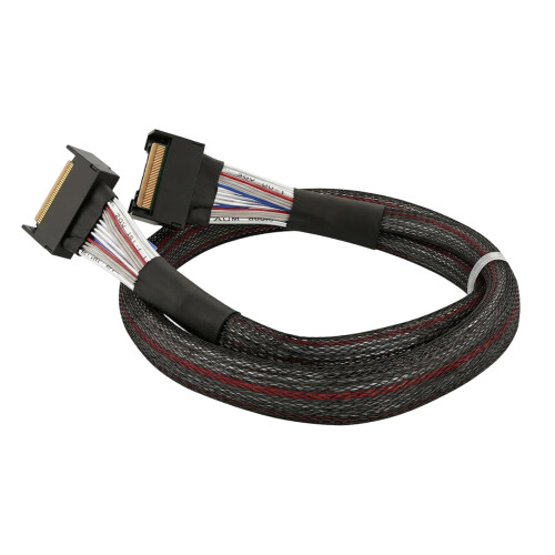 Mcio to Mcio SFF-8654 8i Storage Cable with Simple Insertion Design Use Set