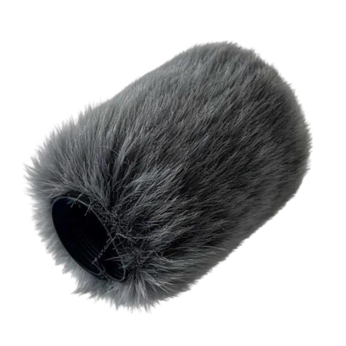 Routine Use Windscreen Cover for 658 Model Windscreen with Soft Pile Outer Layer Dark gray