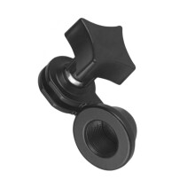 Podcast shock mount part with 5/8 thread for desk work and daily use Black