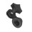 Podcast shock mount part with 5/8 thread for desk work and daily use Black 1