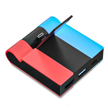 Portable TV Docking Station Mini Docking Station Travel Docking for Switches three in one