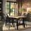 IKEA SKOGSTA Black Dining Chair 2