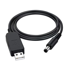USB Voltage Step Up Converter Cable, Power Supply Adapter Cable with DC5.5mm 9V Output