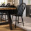 IKEA SKOGSTA Black Dining Chair 3