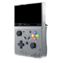 64G/128G Gamepad 4.3" Screen Game Consoles Support for Linux Emelec 4.3 System Black 128G