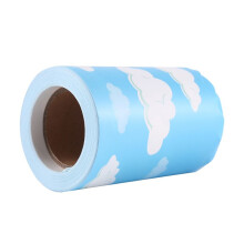 Sky Clouds Bulletin Board Border Scalloped Bulletin Board Border Stickers Board Trim for Classroom Decor 32.8 Ft