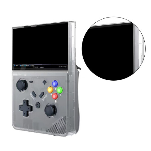 64G/128G Gamepad 4.3" Screen Game Consoles Support for Linux Emelec 4.3 System Black 64G