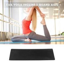 Yoga Fitness Equipment Accessories Yoga Inclined Board Black Foam Yoga Wedge Yoga Inclined Wooden Brick