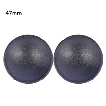 2 Pieces Protective Audio Speaker Cover Outdoor Speaker Cover Audio 38-95mm Black 47x11mm