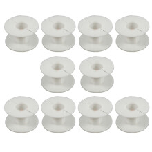 10 Pieces Toughness Round Bobbin Wires Coil Frame Audio DIY Accessories 39x15x26mm