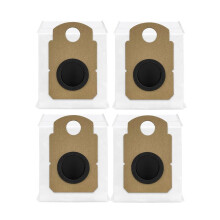 Dust Bag for V10 Optic+Auto-Empty Dok Large Capacity Replacement Dust Collection Bags 4PCS