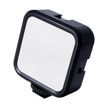 Three Color Mode LED Fill Light for Portrait and Vlog Recording Cold Shoe Mount