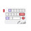 Mechanical Gaming Keyboard Customizable with Hot Swappable Switches White 1